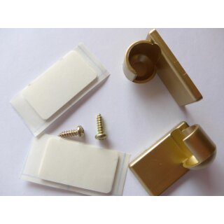 Träger 12mm goldfarben matt