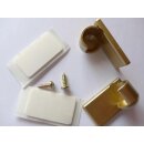 Träger 12mm gold matt