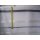 Kurzst&uuml;ck 5,10m Gardinen Dekostoff rohwei&szlig; mit Querstreifen grau