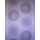 Gardinen Schiebevorhangstoff wei&szlig; mit Kreise lila Lasercut