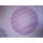 Gardinen Schiebevorhangstoff wei&szlig; mit Kreise lila Lasercut