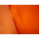 Baumwollstoff neon orange angeraut uni Meterware