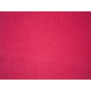 Babycord pink uni Meterware