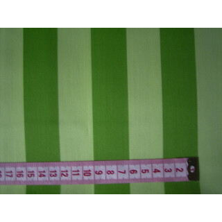 Reststück Kissenstoff grün gestreift 80 x 140cm