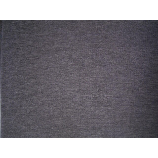 Reststück Jerseystoff grau uni 50 x 160cm