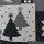 Kissenbezug grau natur mit weihnachtlichen Motiven 40x40cm