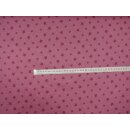 Reststück Sweat Sterne himbeer meliert 100x145cm