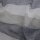 Dekostoff Lara 79 grau schlamm Streifen 148cm breit Gardinenstoff