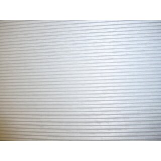 Schiebevorhangstoff weiß meliert 40cm breit Bambus optik