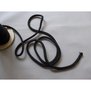 Kordel 4mm schwarz 000