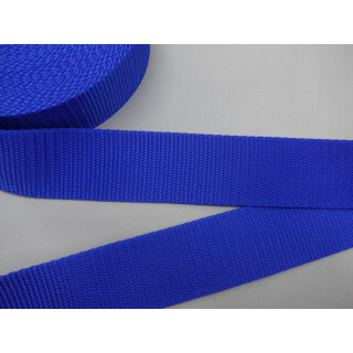 Gurtband 40mm royalblau ca.1,6mm
