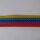 Gurtband Multicolor mehrfarbig 25mm ca.1mm
