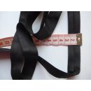 Jersey Schrägband schwarz 01 vorgefalzt 20mm Meterware
