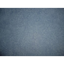 Baumwollstoff rauchblau blau meliert Baumwolldruck Meterware
