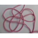 Gummikordel pink meliert 3mm elastische Meterware