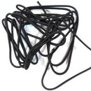Gummikordel 3mm elastische schwarz 3m Stück
