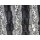 Fellimitat schwarz grau weiß Streifen Musterung Meterware