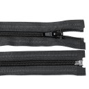 Rei&szlig;verschluss 65cm teilbar schwarz Kunststoff