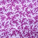 Restst&uuml;ck 140x145cm Baumwollstoff floral pink