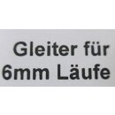 Ösen-Gleiter Faltenlengleiter Kunststoff 20 Stück 6mm