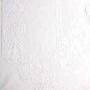 Scheibengardine Balkontür Blumen & Muster weiß 88/165cm