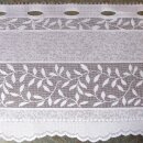 Scheibengardine 150cm-28cm hoch mit Ranken Blätter...